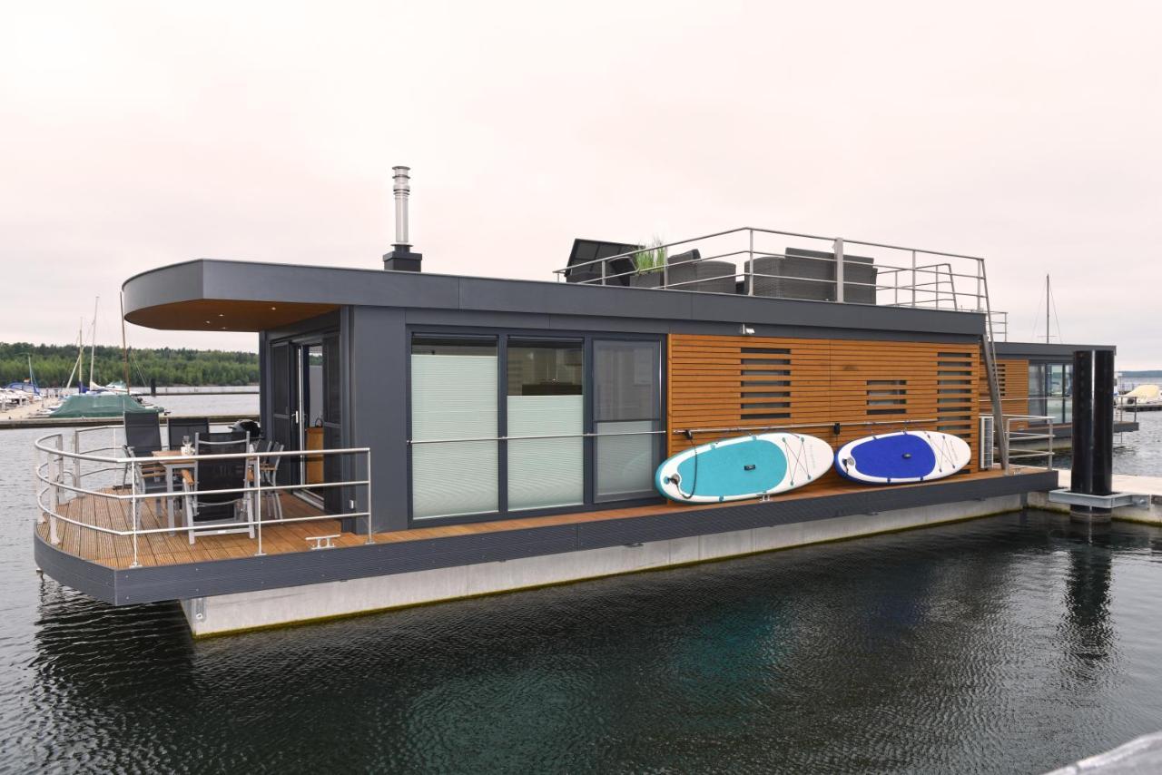 Hausboote Am Baerwalder See Traumhaus-Mieten Klitten Luaran gambar